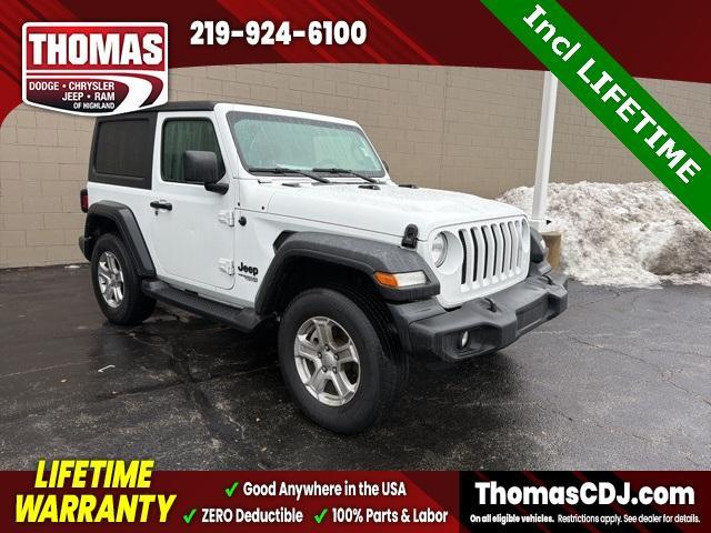 used 2021 Jeep Wrangler car, priced at $24,538