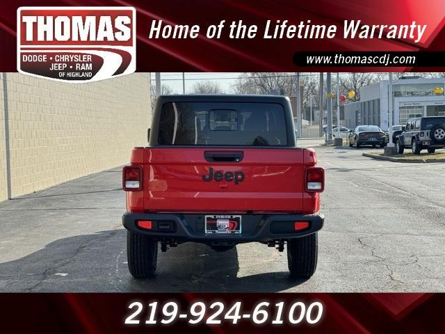 new 2024 Jeep Gladiator car, priced at $45,762