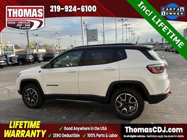 used 2024 Jeep Compass car, priced at $23,988