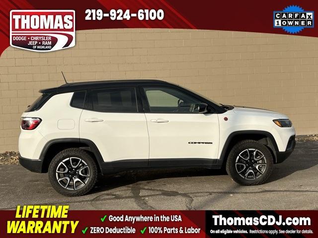 used 2024 Jeep Compass car, priced at $23,988