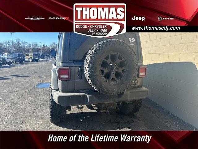 used 2021 Jeep Wrangler Unlimited car, priced at $32,000