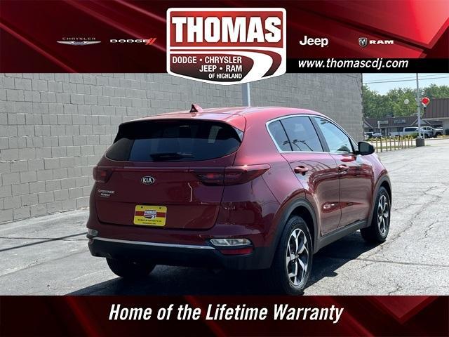 used 2022 Kia Sportage car, priced at $15,300