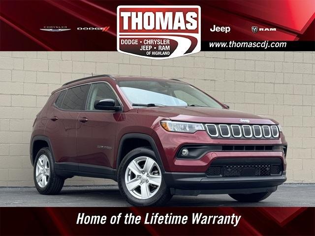 used 2022 Jeep Compass car, priced at $23,000