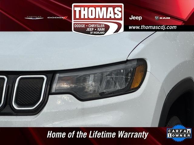 used 2022 Jeep Compass car, priced at $21,703