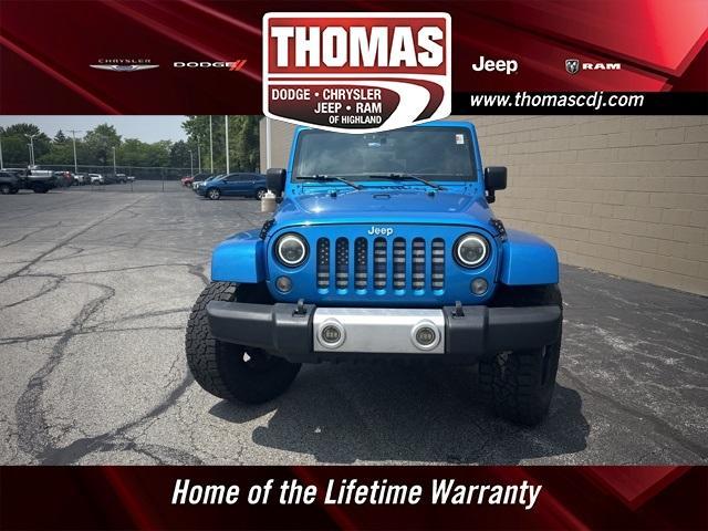 used 2015 Jeep Wrangler Unlimited car, priced at $12,975