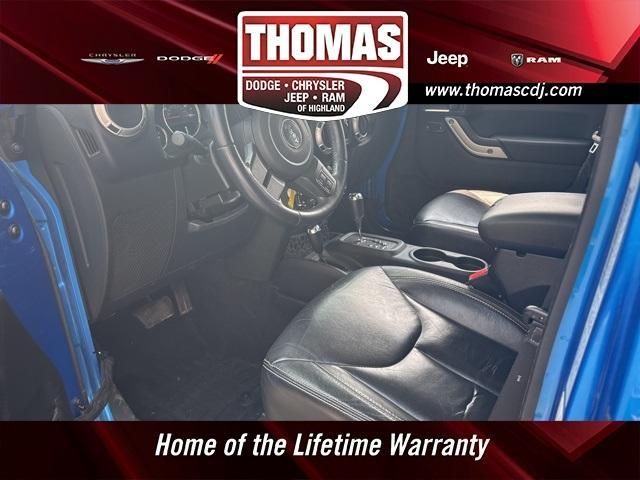used 2015 Jeep Wrangler Unlimited car, priced at $12,975