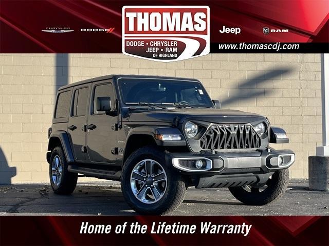 used 2019 Jeep Wrangler Unlimited car, priced at $32,491