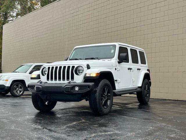 used 2021 Jeep Wrangler Unlimited car, priced at $33,500