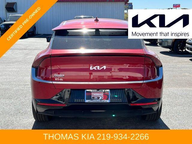 used 2024 Kia EV6 car, priced at $40,200