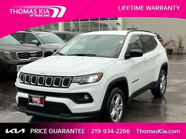 used 2023 Jeep Compass car, priced at $21,891