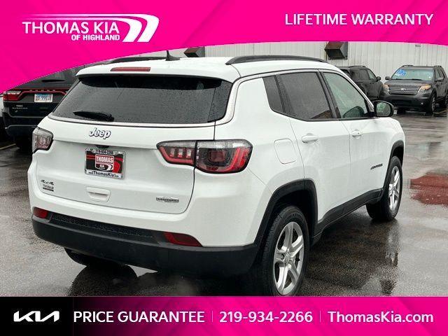 used 2023 Jeep Compass car, priced at $21,891