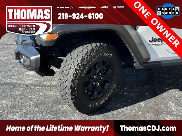 used 2022 Jeep Wrangler Unlimited car, priced at $28,845