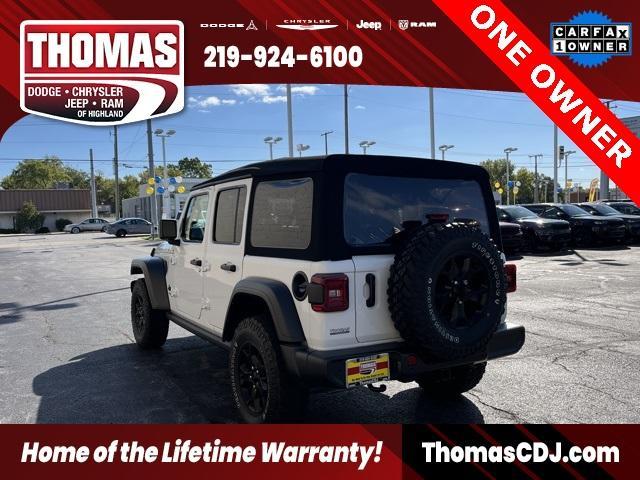 used 2022 Jeep Wrangler Unlimited car, priced at $28,845