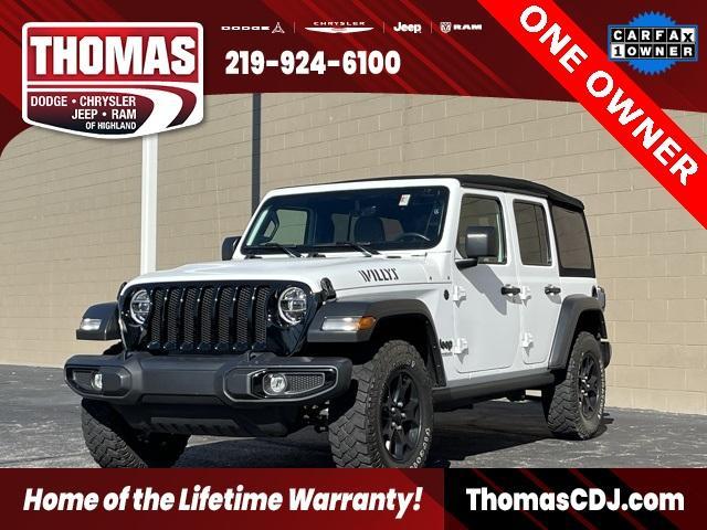 used 2022 Jeep Wrangler Unlimited car, priced at $28,845