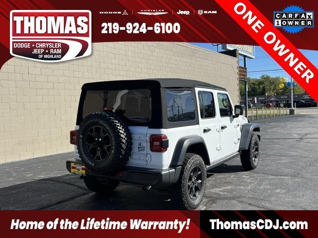 used 2022 Jeep Wrangler Unlimited car, priced at $28,845