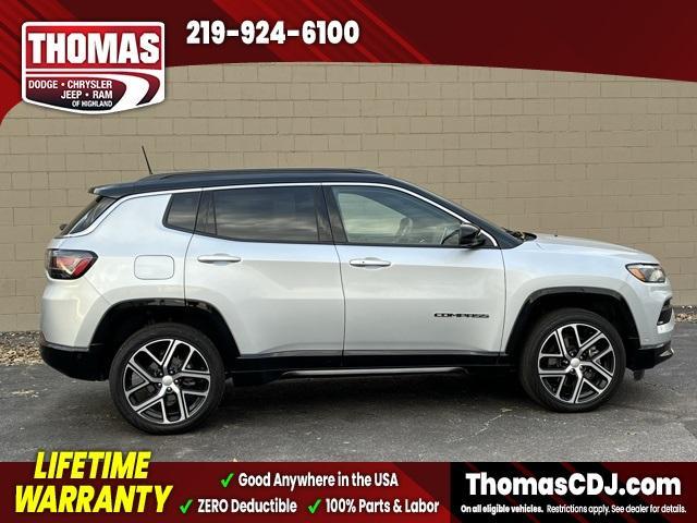 used 2024 Jeep Compass car, priced at $23,701