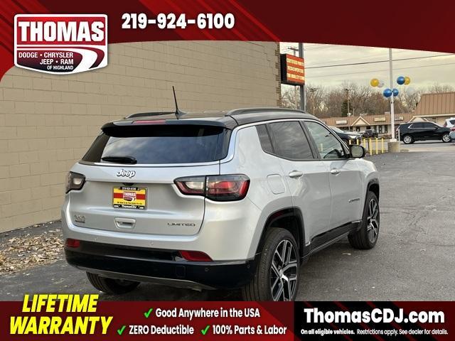 used 2024 Jeep Compass car, priced at $23,701