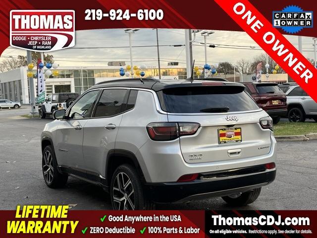 used 2024 Jeep Compass car, priced at $23,701