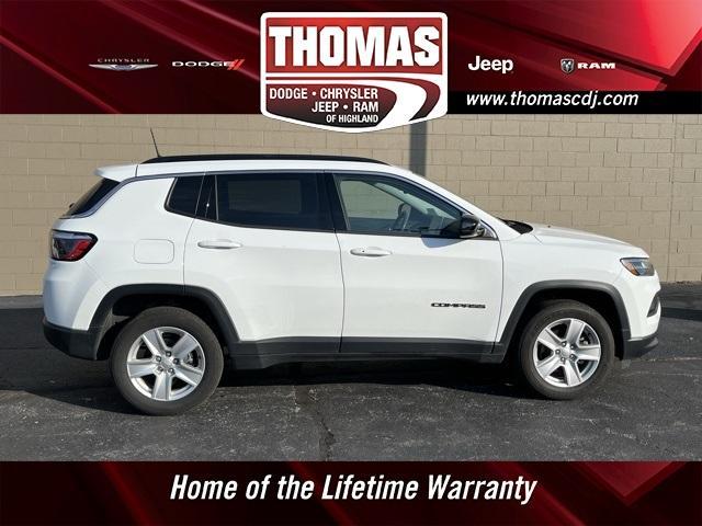 used 2022 Jeep Compass car, priced at $25,993