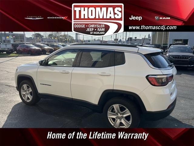 used 2022 Jeep Compass car, priced at $25,993