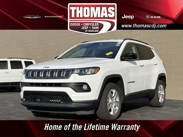 used 2022 Jeep Compass car, priced at $25,993