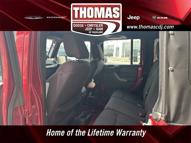 used 2013 Jeep Wrangler Unlimited car, priced at $11,995