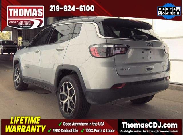 used 2024 Jeep Compass car, priced at $24,503