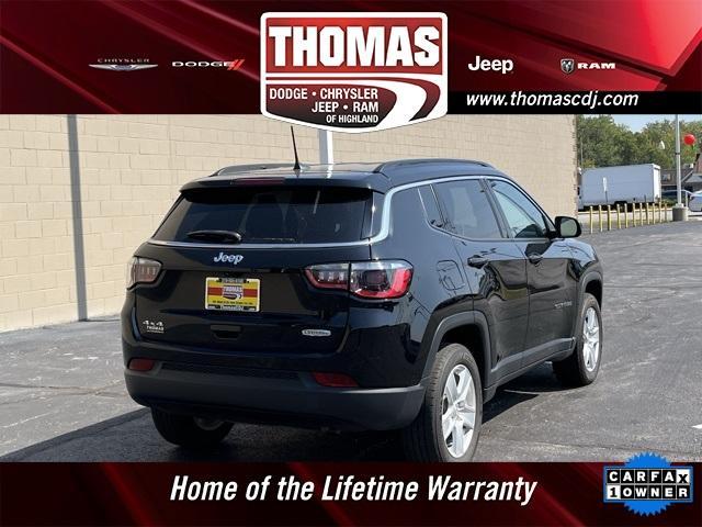 used 2022 Jeep Compass car, priced at $18,387