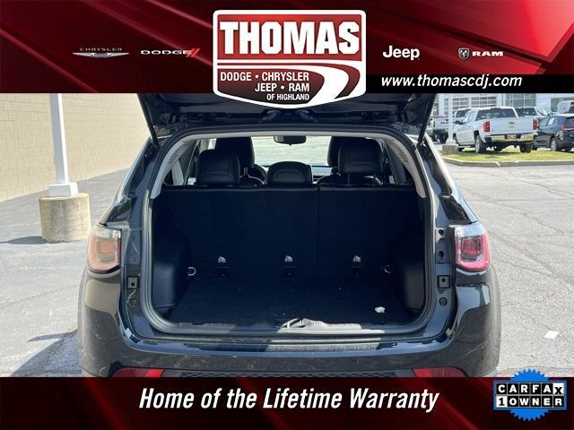 used 2022 Jeep Compass car, priced at $18,387