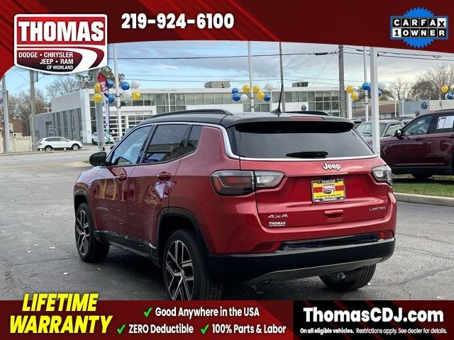 used 2024 Jeep Compass car, priced at $24,925