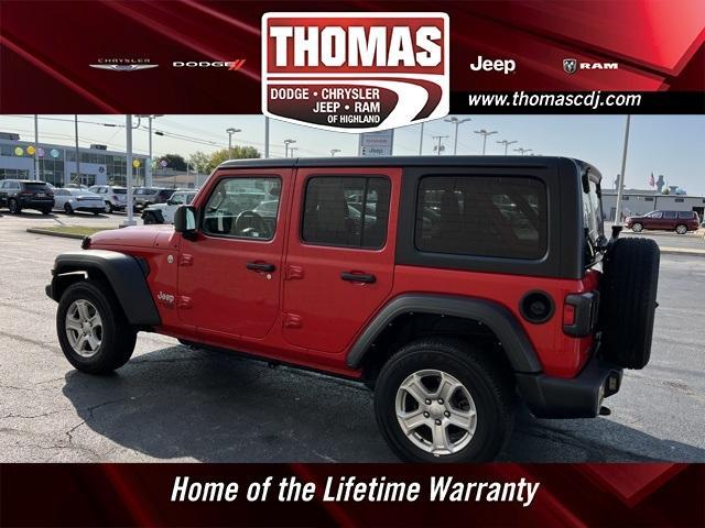 used 2021 Jeep Wrangler Unlimited car, priced at $30,200