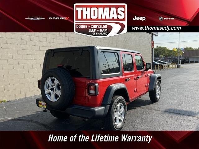 used 2021 Jeep Wrangler Unlimited car, priced at $30,200