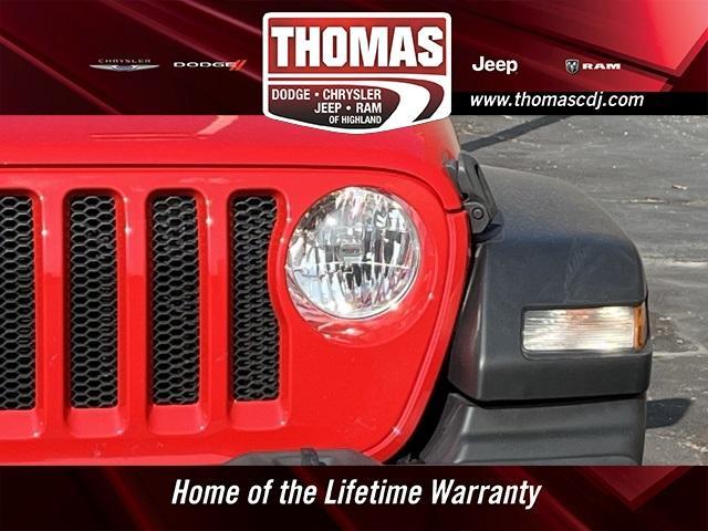 used 2021 Jeep Wrangler Unlimited car, priced at $30,200