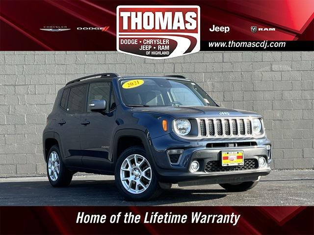 used 2021 Jeep Renegade car, priced at $20,500