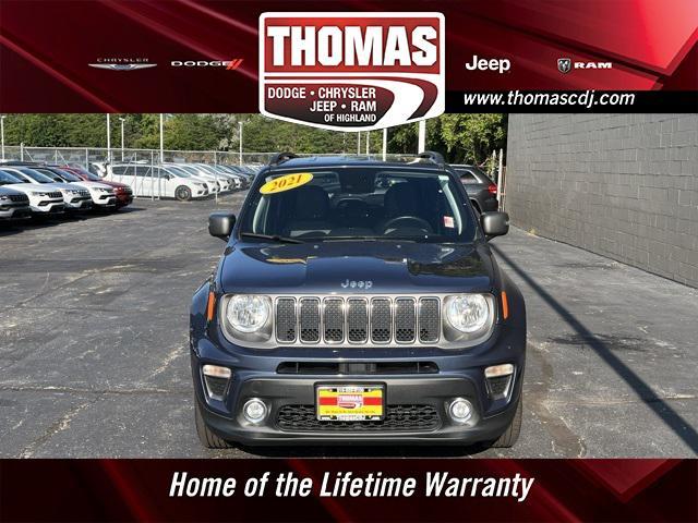 used 2021 Jeep Renegade car, priced at $20,500