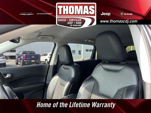 used 2021 Jeep Compass car, priced at $19,700