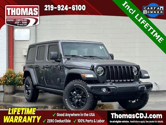 used 2022 Jeep Wrangler Unlimited car, priced at $30,988