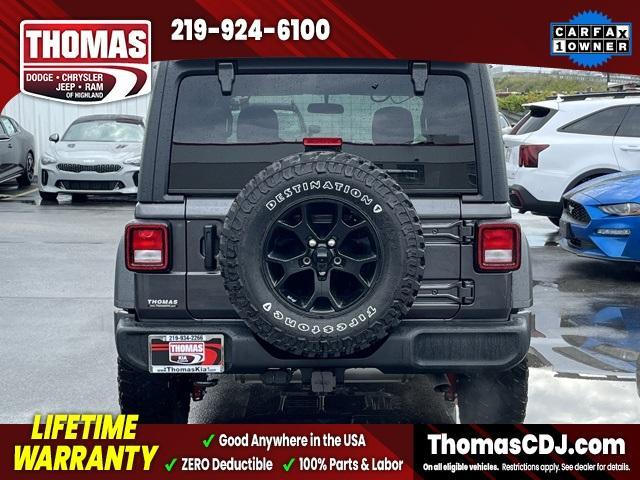 used 2022 Jeep Wrangler Unlimited car, priced at $30,988