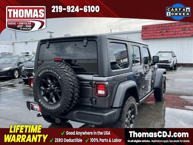 used 2022 Jeep Wrangler Unlimited car, priced at $30,988