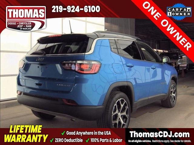 used 2024 Jeep Compass car, priced at $22,483