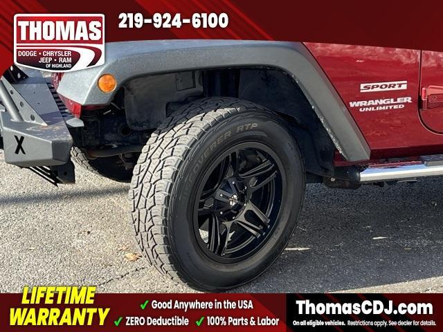 used 2013 Jeep Wrangler Unlimited car, priced at $16,995