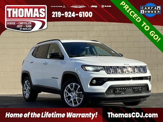 used 2024 Jeep Compass car, priced at $18,078