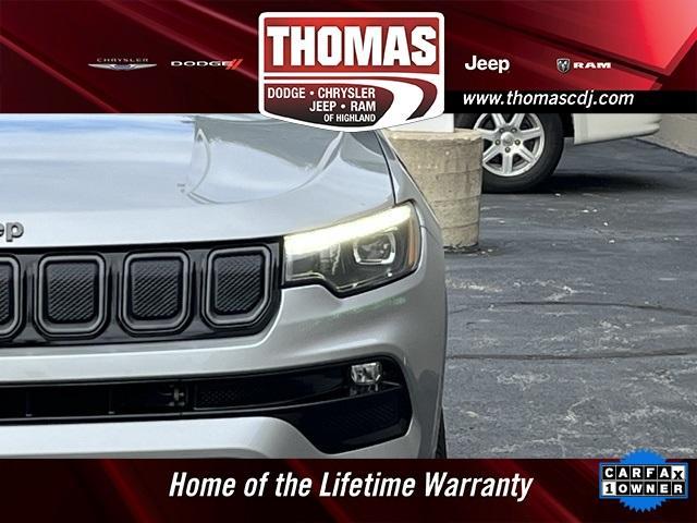 used 2022 Jeep Compass car, priced at $24,995