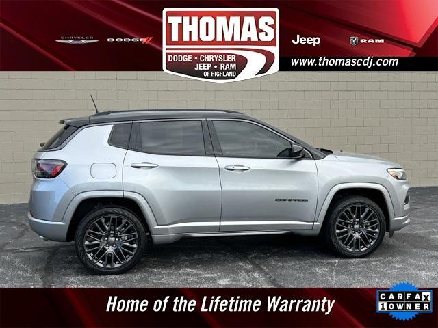 used 2022 Jeep Compass car, priced at $24,995