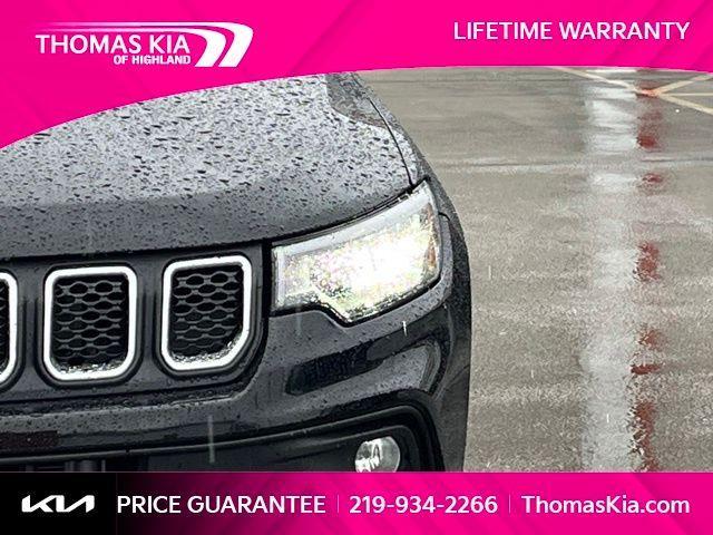 used 2024 Jeep Compass car, priced at $24,500