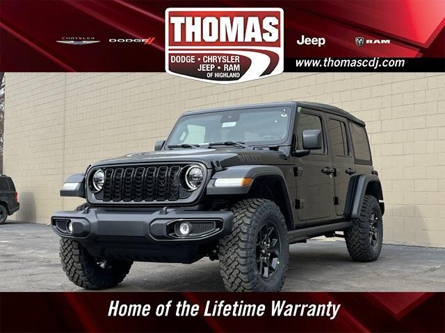 new 2025 Jeep Wrangler car, priced at $46,133