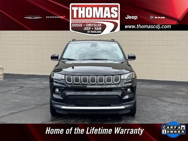 used 2022 Jeep Compass car, priced at $24,038