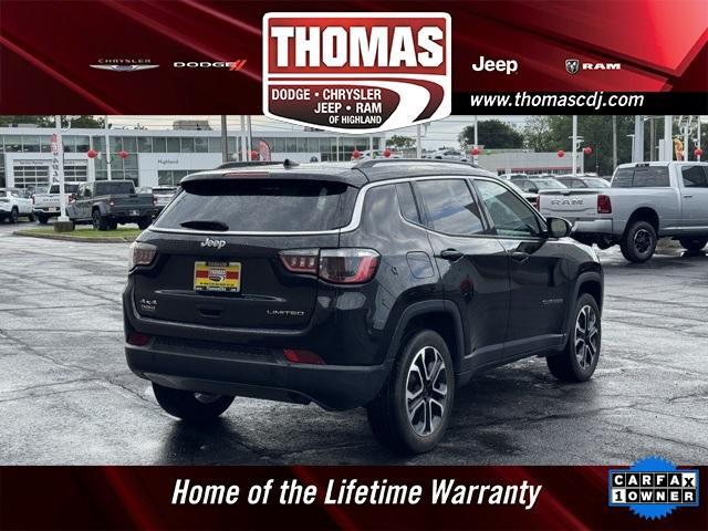 used 2022 Jeep Compass car, priced at $24,038