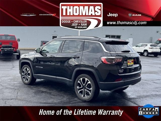 used 2022 Jeep Compass car, priced at $24,038