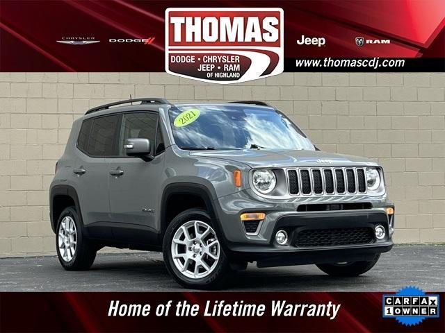 used 2021 Jeep Renegade car, priced at $21,994